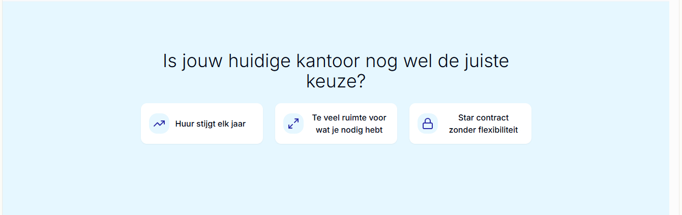 Is jouw kantoor de juiste keuze