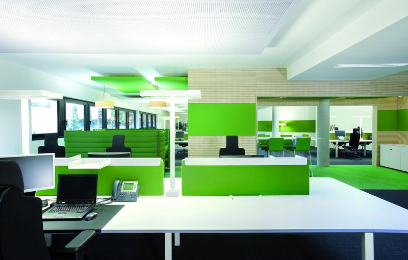 Die überraschenden Effekte der Verwendung von Farbe in einem Büroraum 