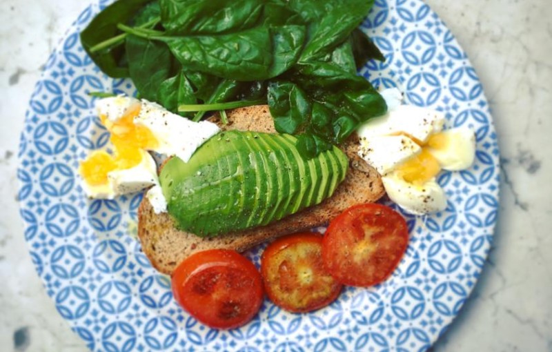 Vegetarische lunchgerechten op kantoor