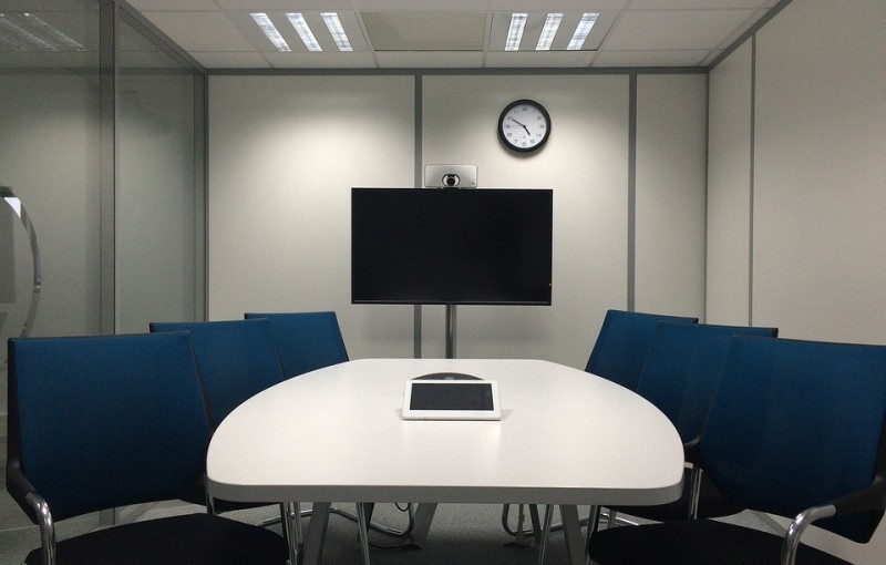 Video conferencing op kantoor