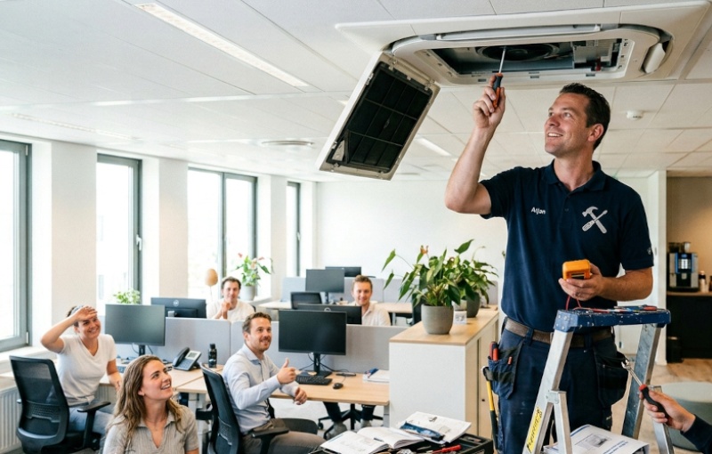 Airco-storing opgelost
