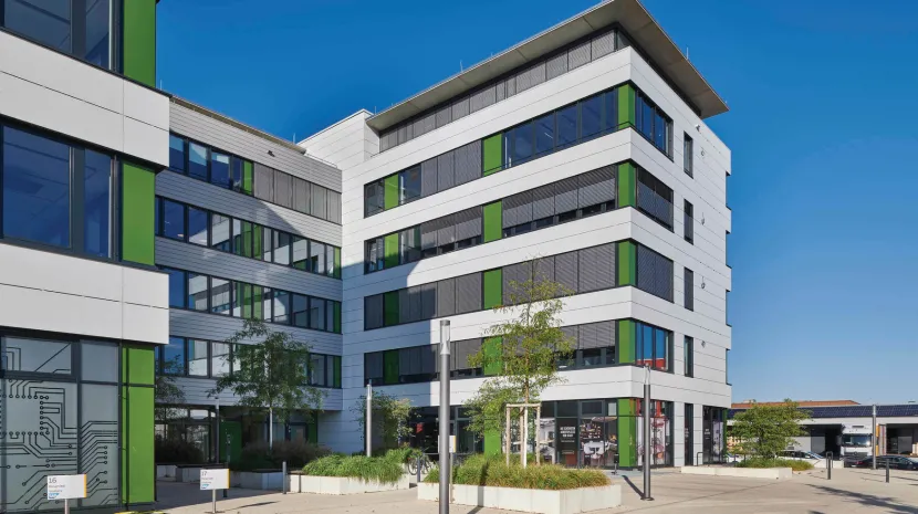 Exterior of building