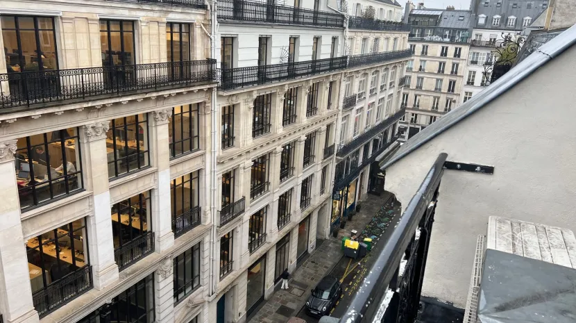 Exterior of building 