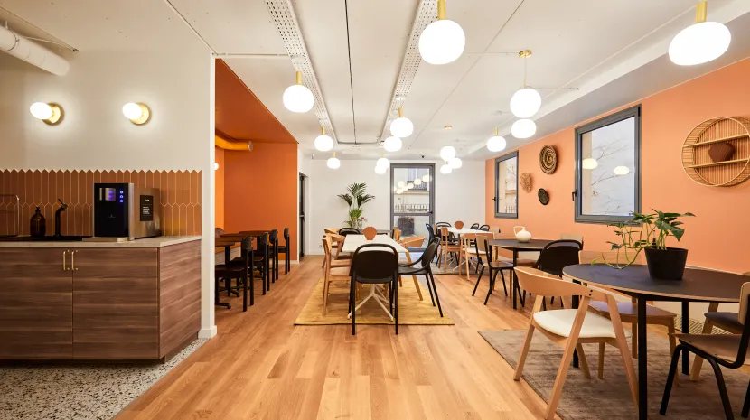 lunch area 22 rue René Boulanger