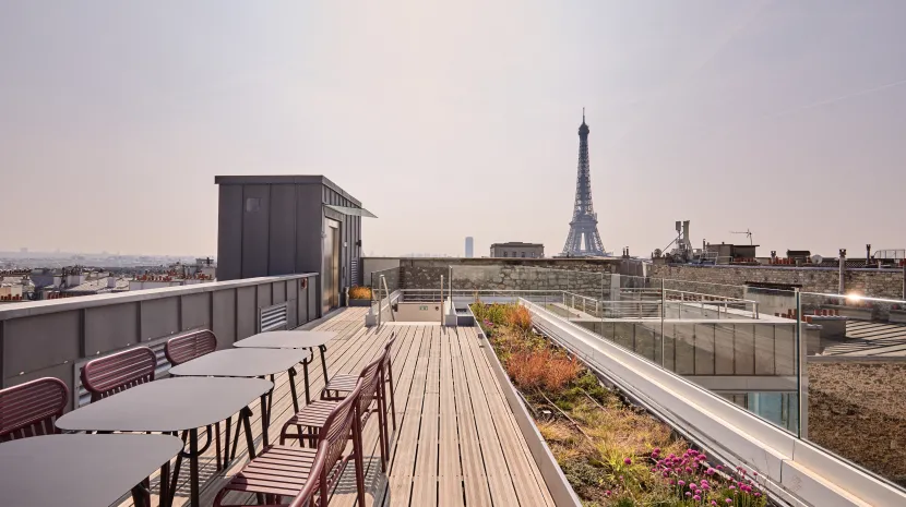 roof top 7 rue Magdebourg