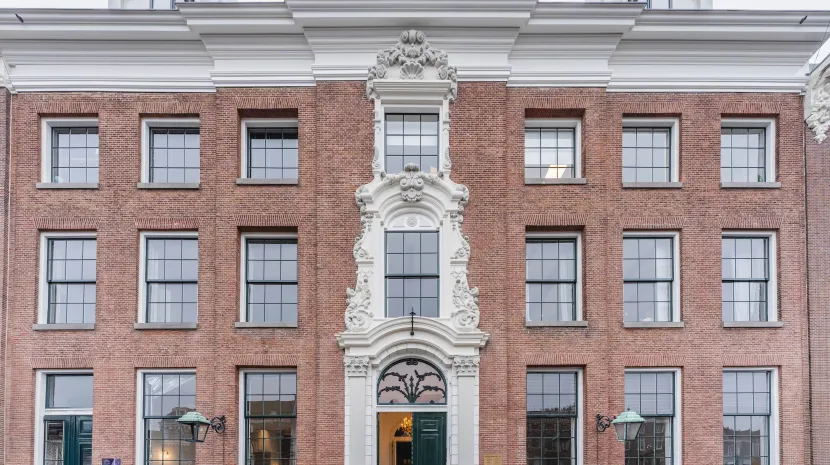 Exterior of building 