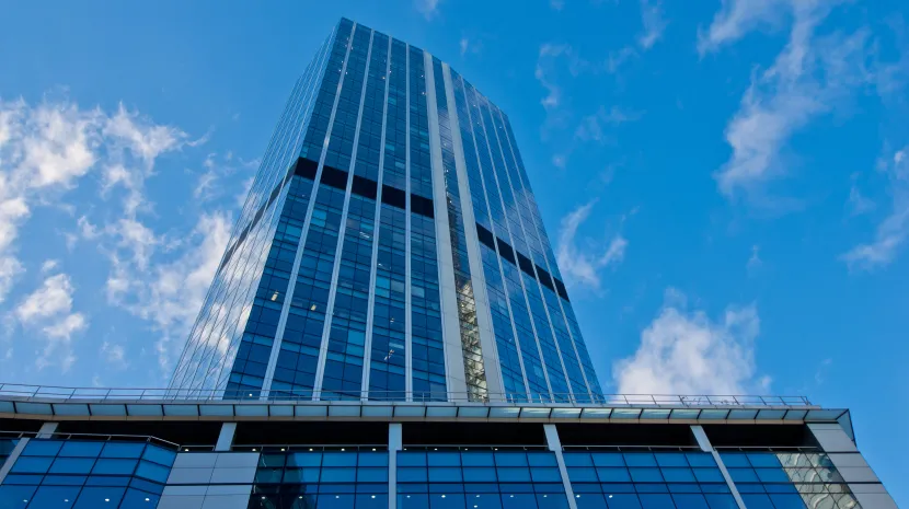 Exterior of building 