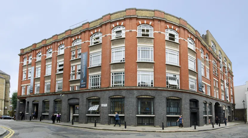 Exterior of building 