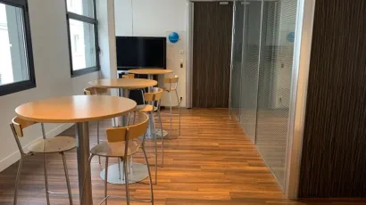 lunch area 82 rue Hauteville