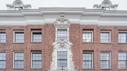 Exterior of building 