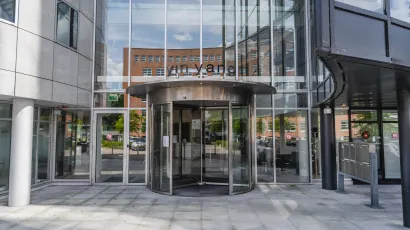 Exterior of building 