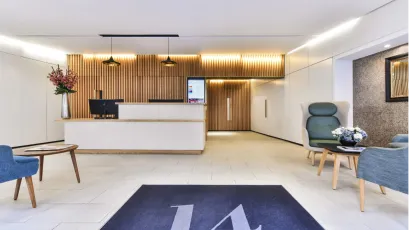 Reception area 