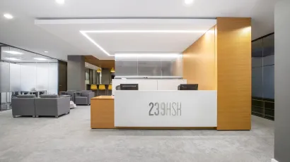 Reception area