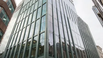 Exterior of building 