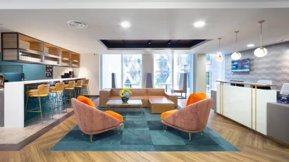 Reception area