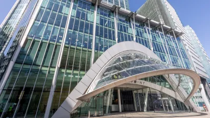 Exterior of building 