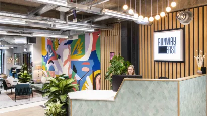 Reception area london