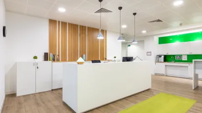 Reception area 