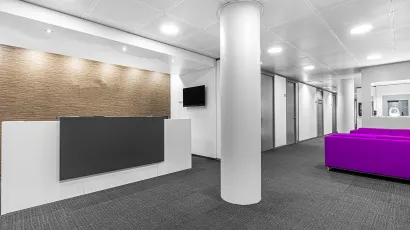 Reception area
