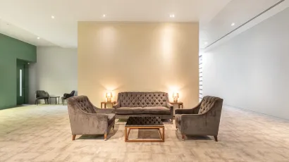 Reception area 