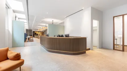 Reception area London