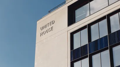 outside of building 