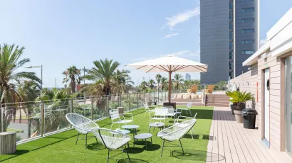 Outside terrace