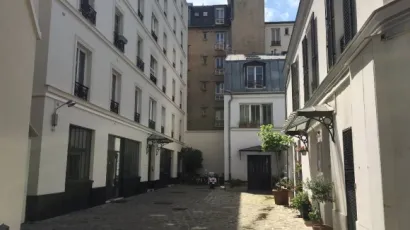 Courtyard 188 Boulevard Voltaire