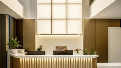 Reception area 
