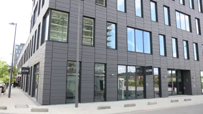 Outside view of the building