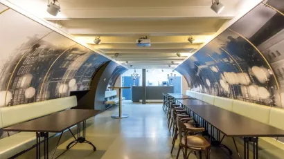 Lunch area rapenburgerstraat