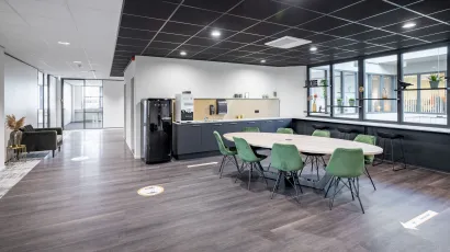 Pantry and seating