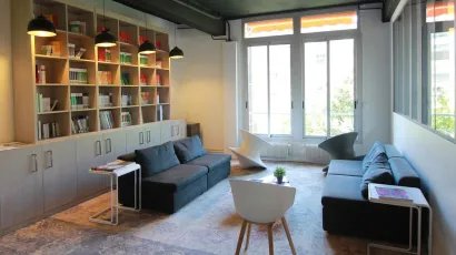 Lounge area 59 Boulevard Exelmans