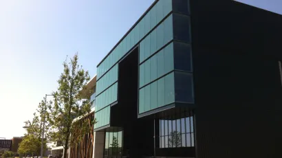 Side of building