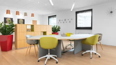 coworking area at Via Libero Temolo 4