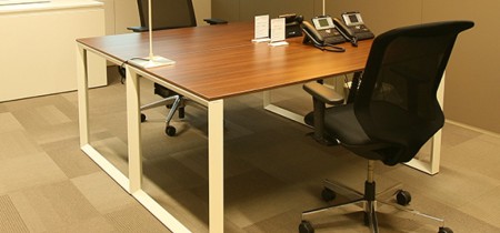 private two workstation office