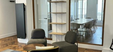 open area and meeting room