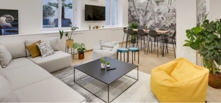 relaxation area 23 rue Taitbout