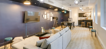 lunch area 23 rue Taitbout