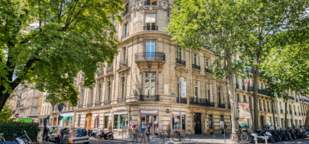 facade 75 boulevard Haussman