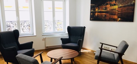 Informal meeting lounge four people