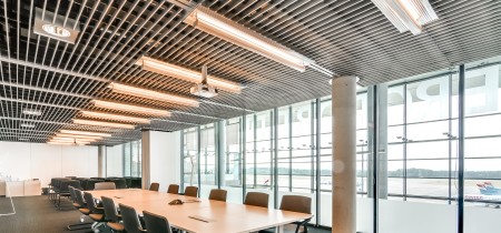 Large boardroom and presentation room