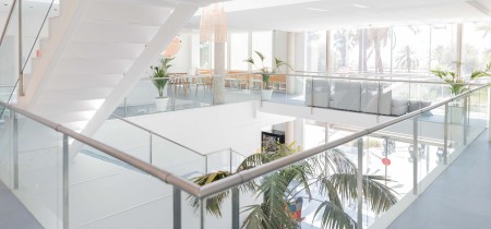 Atrium with flexdesks