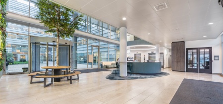 Reception and enterance