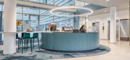 Reception and enterance