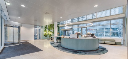 Reception and enterance