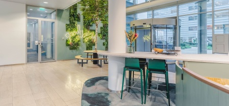 Reception and enterance