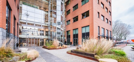 outside of the building