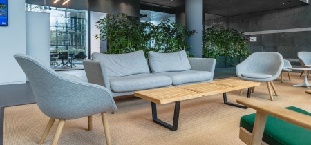 Reception area