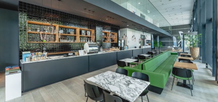 Reception area